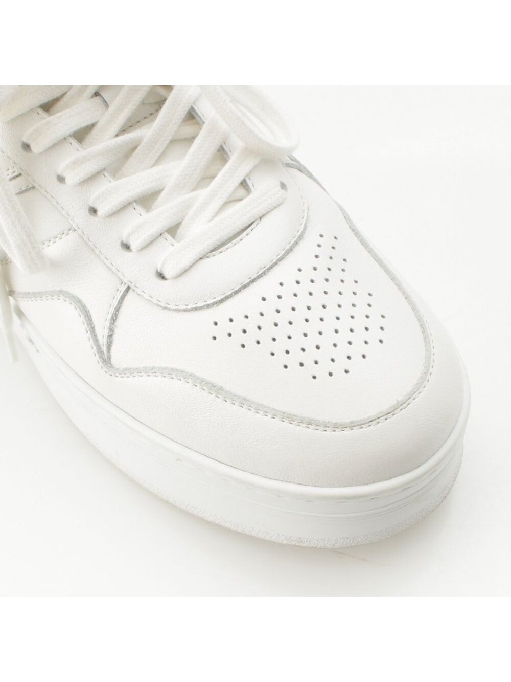 Celine Platform High Cut Sneakers Shoes White - Picture 6 of 10